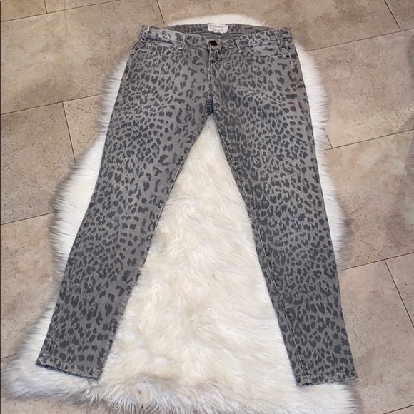Current Elliott Leopard Stiletto Jeans - Picture 2 of 5